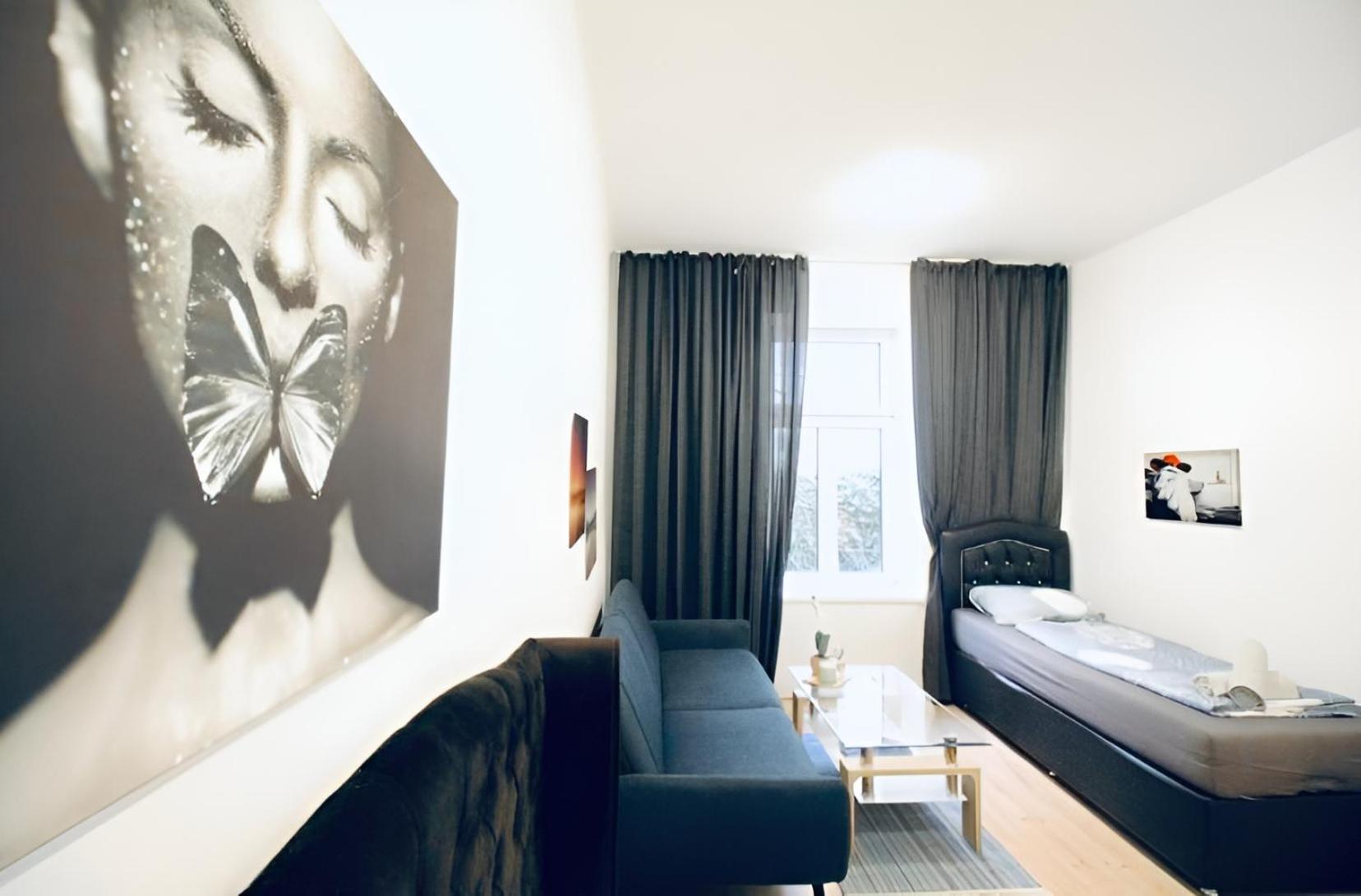 Spacious Cozy 1Br Apt Near To Danube River Вена Экстерьер фото