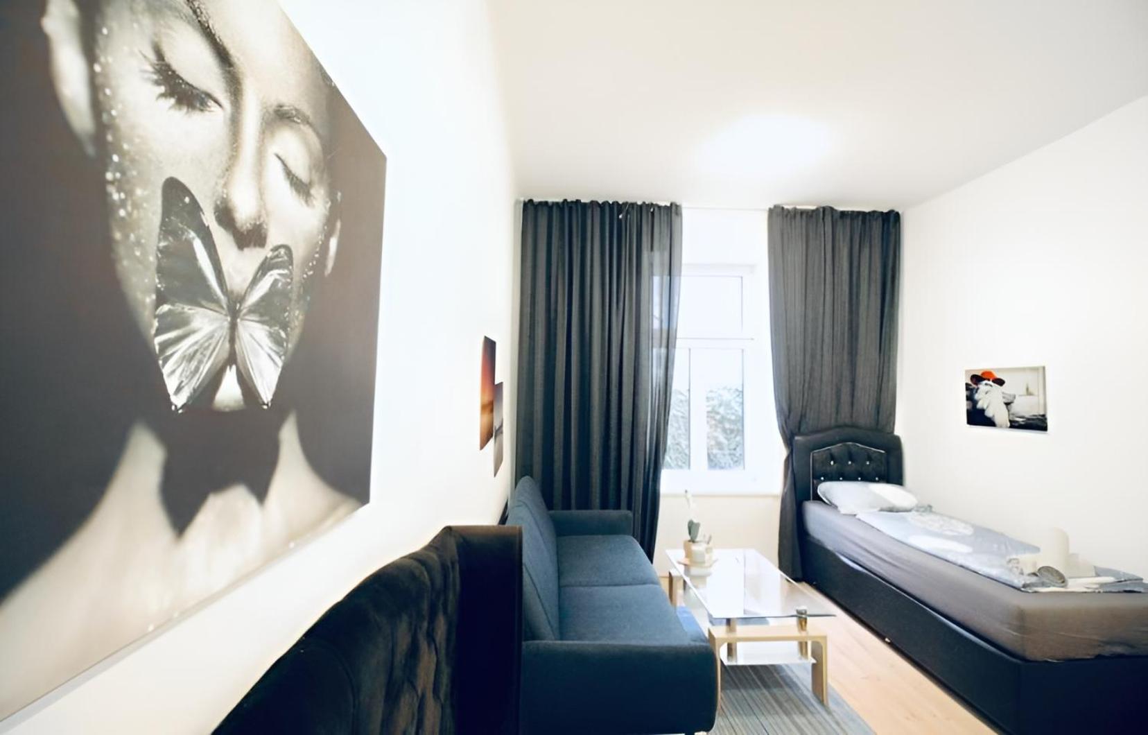 Spacious Cozy 1Br Apt Near To Danube River Вена Экстерьер фото